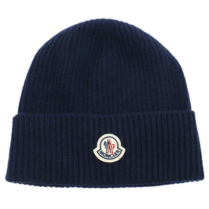 モンクレール ニットキャップ メンズ ブランド MONCLER イタリア 3B00063 ネイビー系 帽子 選べるモデル MON3B00063A
