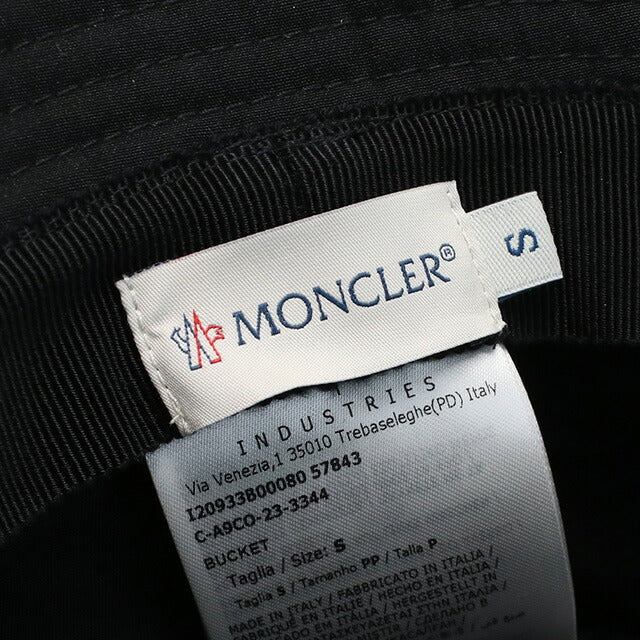 Moncler Hat Ladies品牌Moncler意大利3B00080黑帽SELECT SELECT MON3B00080A