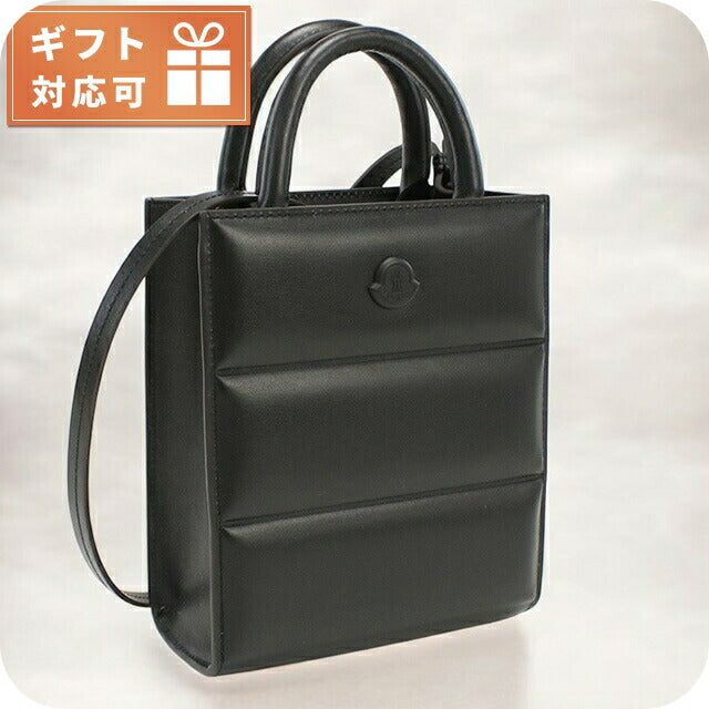 モンクレール トートバッグ レディース ブランド MONCLER ルーマニア 6A00001 ブラック バッグ MON6A00001011