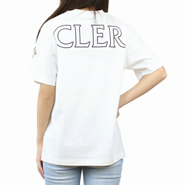 Moncler T-衬衫女士品牌MonclerTürkiye8c00022白色磨损选择MON8C00022B