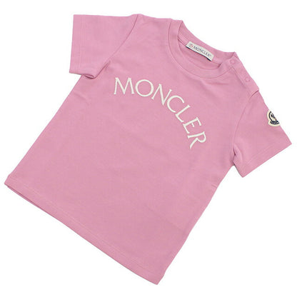 Moncler T -shirt Baby Brand MONCLER Türkiye 8C00022 Pink fashion selectable model Mon8C00022D