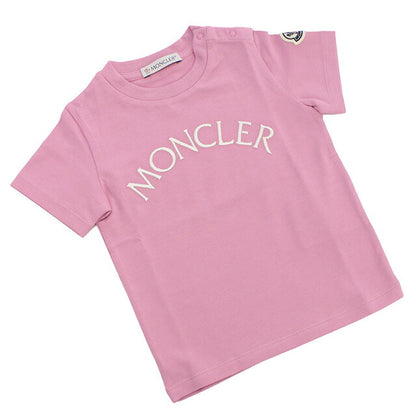 Moncler T -shirt Baby Brand MONCLER Türkiye 8C00022 Pink fashion selectable model Mon8C00022D