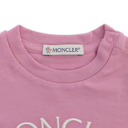 Moncler T-衬衫婴儿品牌MonclerTürkiye8C00022粉红色时尚可选型号MON8C00022D