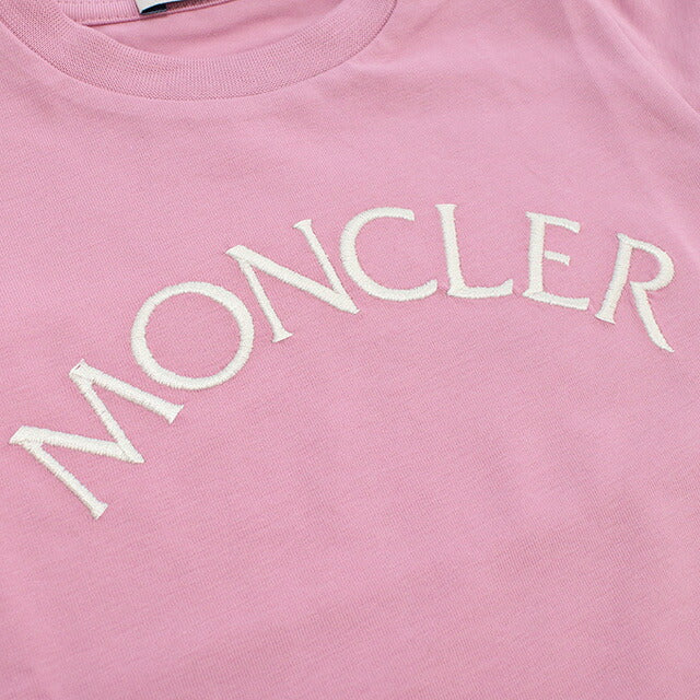 Moncler T-衬衫婴儿品牌MonclerTürkiye8C00022粉红色时尚可选型号MON8C00022D