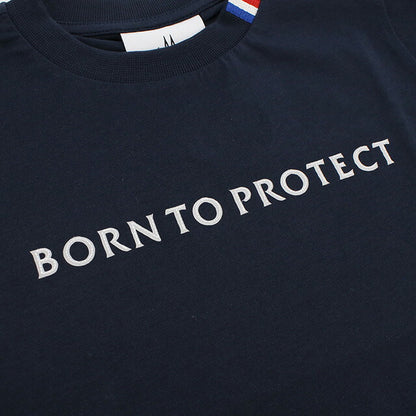 モンクレール Tシャツ キッズ ブランド MONCLER コットン100% ポルトガル 8C00038 ネイビー系 ファッション 選べるモデル MON8C00038A