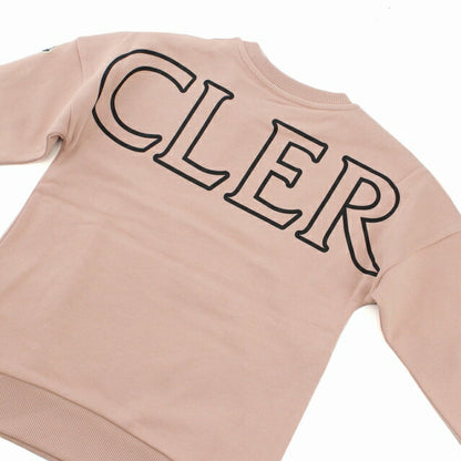 Moncler Sweat Baby Brand MONCLER Türkiye 8i00009 Pink Wear Select MON8I00009AK