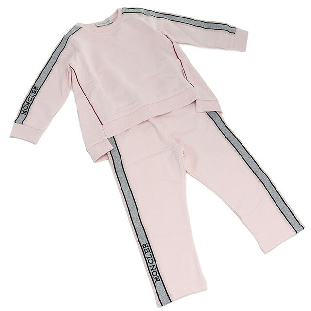 Moncler Setup Baby Brand MONCLER Türkiye COMPLETO MAGLIA GIRO Pink Fashion Select MON8M72610A