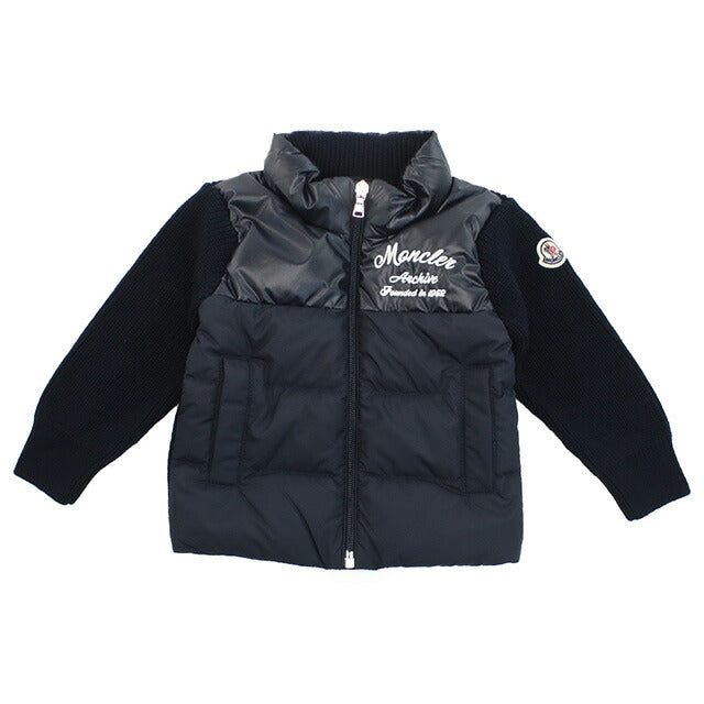 Moncler Jacket Baby Brand MONCLER Türkiye 9b00004 Navy Wear Select Mon9b00004A