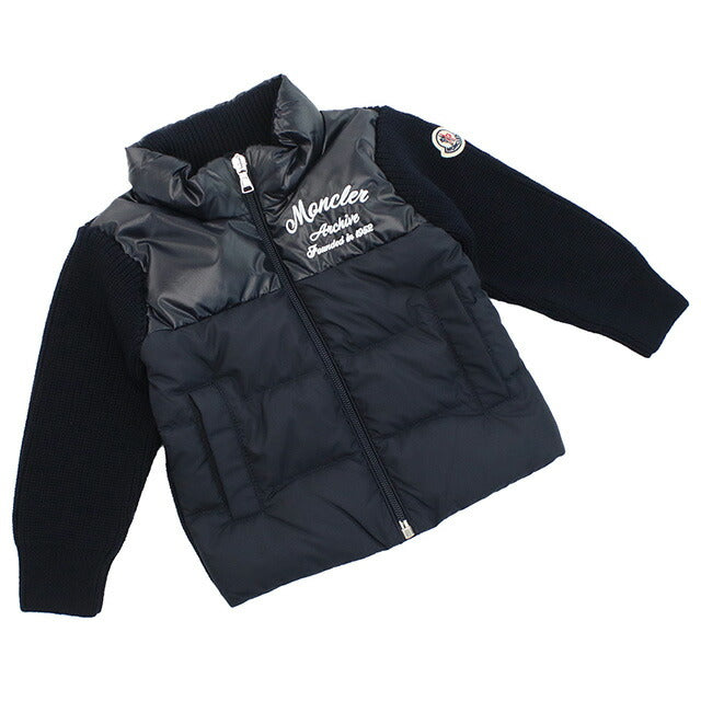 Moncler Jacket Baby Brand MONCLER Türkiye 9b00004 Navy Wear Select Mon9b00004A