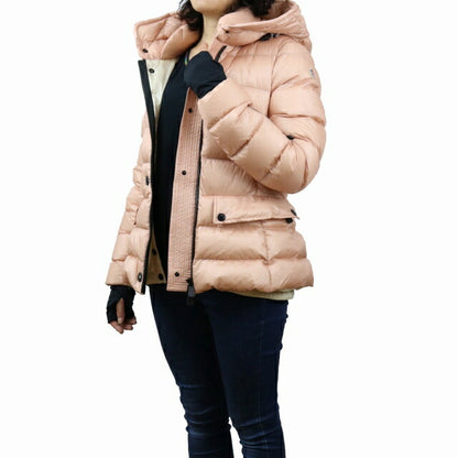 Moncler Down Jacket Ladies Brand MONCLER Romania ARMONIQUE GIUBBOTTO Pink Wear Select MONARMONIQUEB