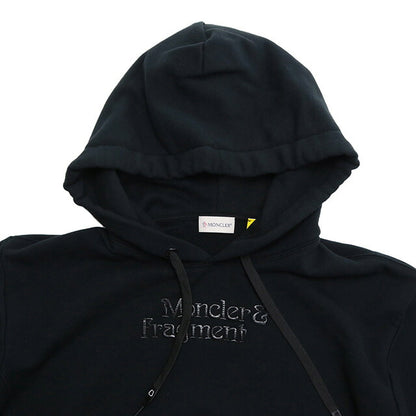 モンクレール パーカー メンズ ブランド MONCLER コットン100% イタリア MAGLIA BLACK ブラック ウェア MONMAGLIAA