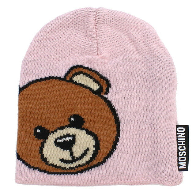 モスキーノ ニット帽 ベビー ブランド MOSCHINO HUX01L ピンク系 帽子 選べるモデル MOSHUX01LB