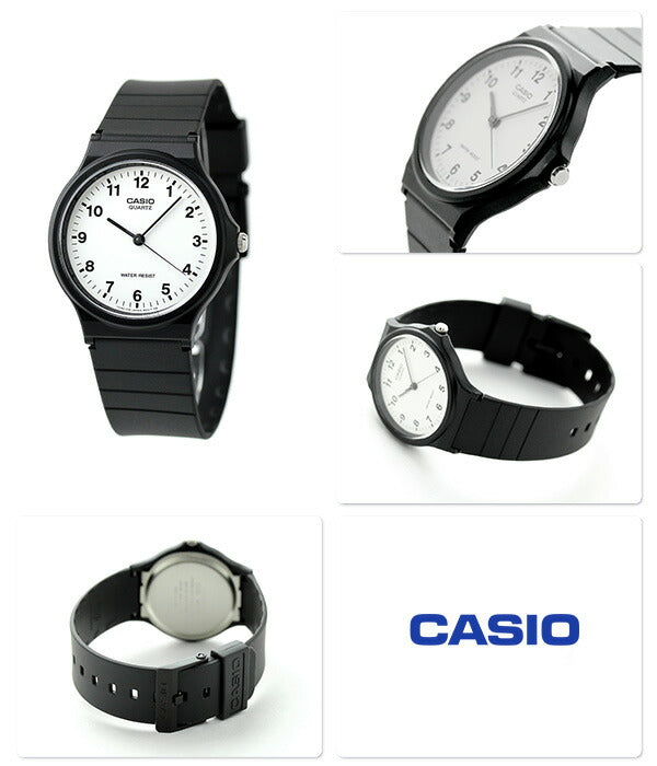 Casio Chip Kashi Cheep Casio Overseas Model Classic Round MQ-24-7BDF Watch Brand Men&