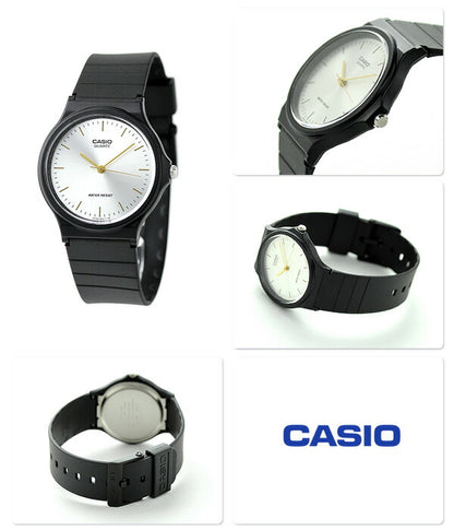 Casio Chip Kashi Cheep Casio Overseas Model Classic Round MQ-24-7E2DF Watch Brand Men&