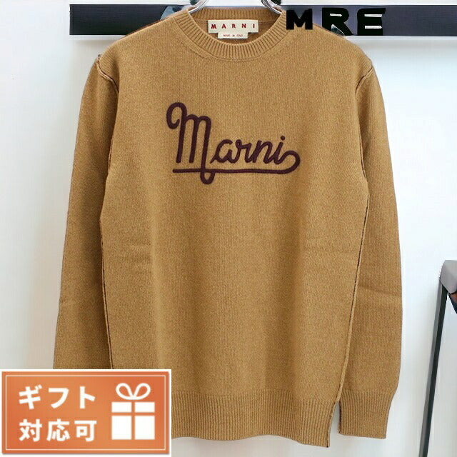 Marnight毛衣女士品牌Marni Wool 100％编织意大利GCMD0283Q0棕色选择型号mrngcmd0283q0c