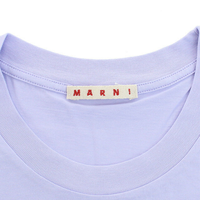 マルニ Tシャツ メンズ ブランド MARNI コットン100% ポルトガル HUMU0198PE パープル系 ファッション 選べるモデル MRNHUMU0198PEA