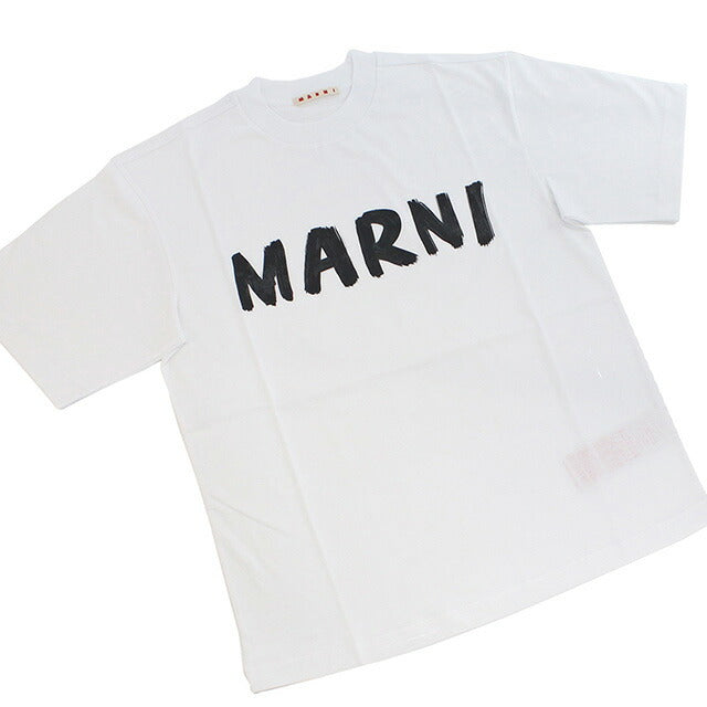 マルニ Tシャツ カットソー レディース ブランド MARNI コットン100% Tシャツ ポルトガル THJET49EPH ホワイト系 選べるモデル MRNTHJET49EPHB