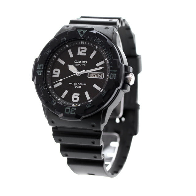 Casio CASIO CASIO Chipukashi Cheep Casio Watch Dayde Classic Overseas Model All Black CASIO MRW-1B2VDF