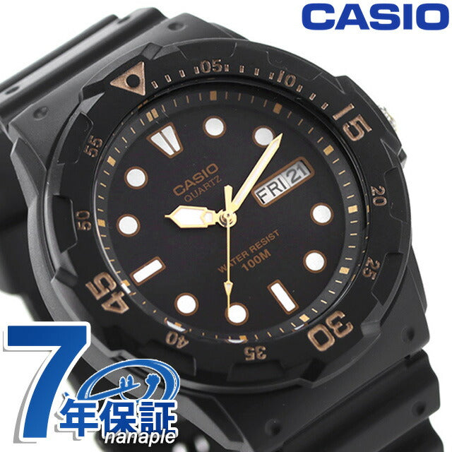 Casio Casio Casio Chipukasi Chype Casio Watch Dayde经典海外模型全黑橙色Casio MRW-200H-1EVDF