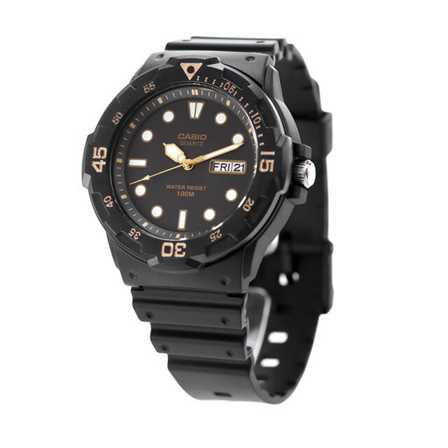 Casio CASIO CASIO Chipukasi Chype Casio Watch Dayde Classic Overseas Model All Black Orange CASIO MRW-200H-1EVDF