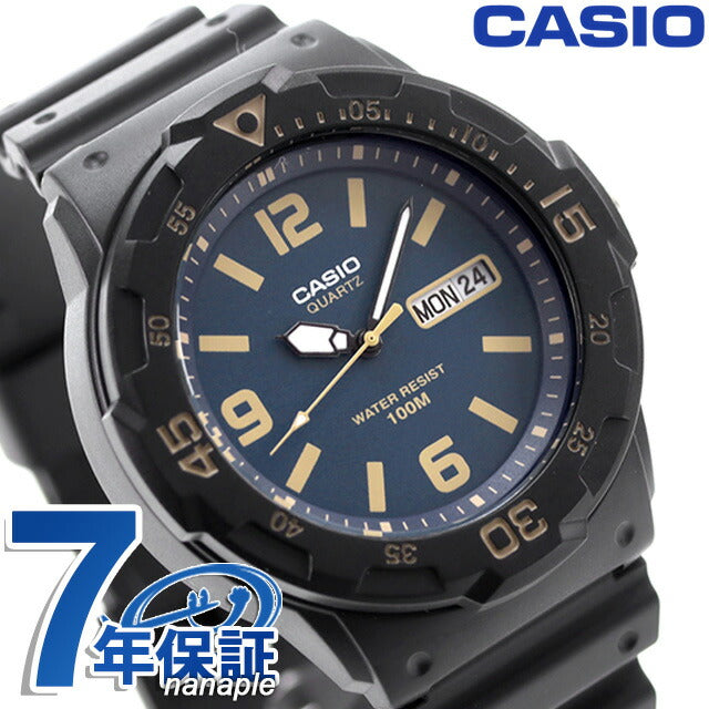 Casio Casio Chipukashi芯片芯片KASIO标准日约会观看MRW-200H-2B3VDF CASIO