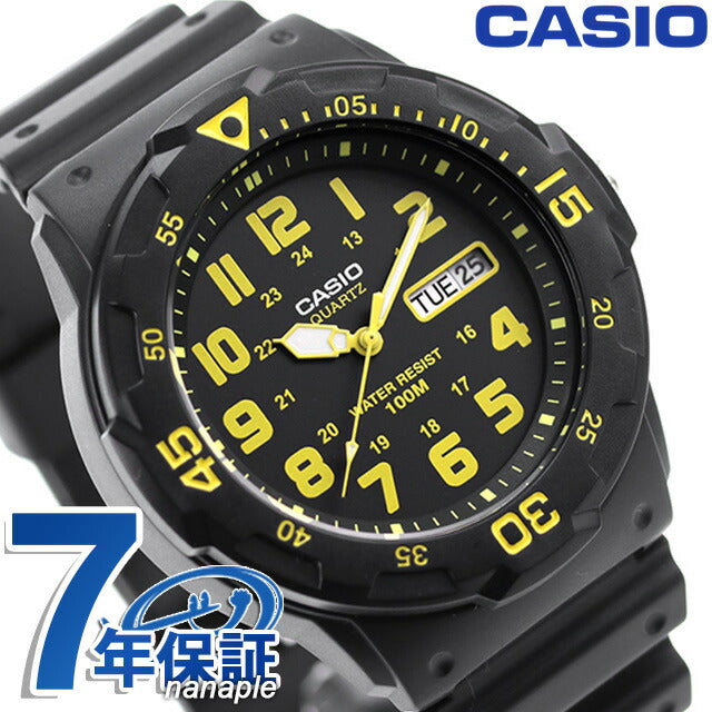 Casio Casio Casio Chipukashi Cheep Casio观看Dayde经典海外模型全黑色Casio MRW-200H-9BVDF