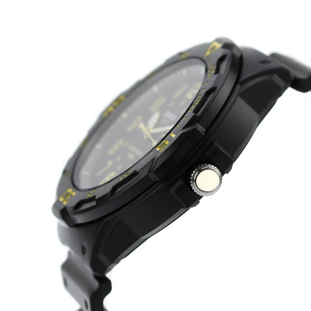 Casio CASIO CASIO Chipukashi Cheep Casio Watch Dayde Classic Overseas Model All Black Yellow CASIO MRW-200H-9BVDF