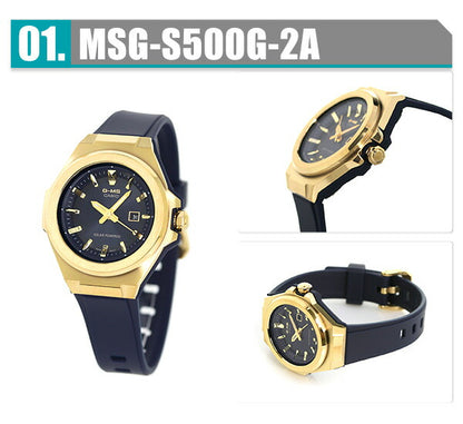 BABY-G Ladies Watch Brand Solar Analog MSG-S500 Casio Baby G-MS Selectable model