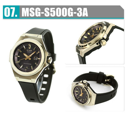 BABY-G Ladies Watch Brand Solar Analog MSG-S500 Casio Baby G-MS Selectable model