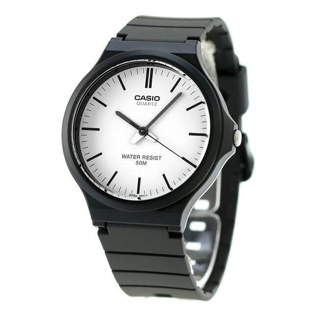 カシオ CASIO MW-240-7EV スタンダード 海外モデル メンズ 腕時計 ブランド カシオ casio アナログ ホワイト ブラック 黒 MW-240-7EVDF