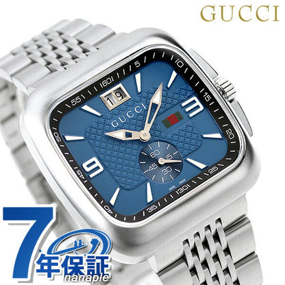 Gucci G Coupe Quartz观看品牌男士YA131318由Analog Blue Switzerland制造