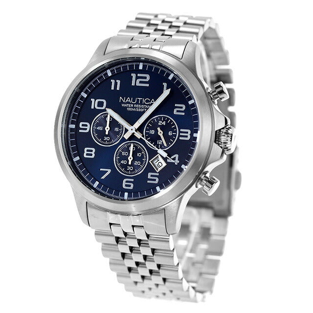 Nautica Unci -tea Blue Shan Quartz Watch Brand Men&