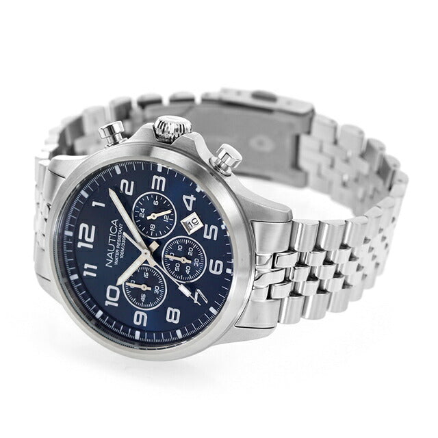 Nautica Unci -tea Blue Shan Quartz Watch Brand Men&