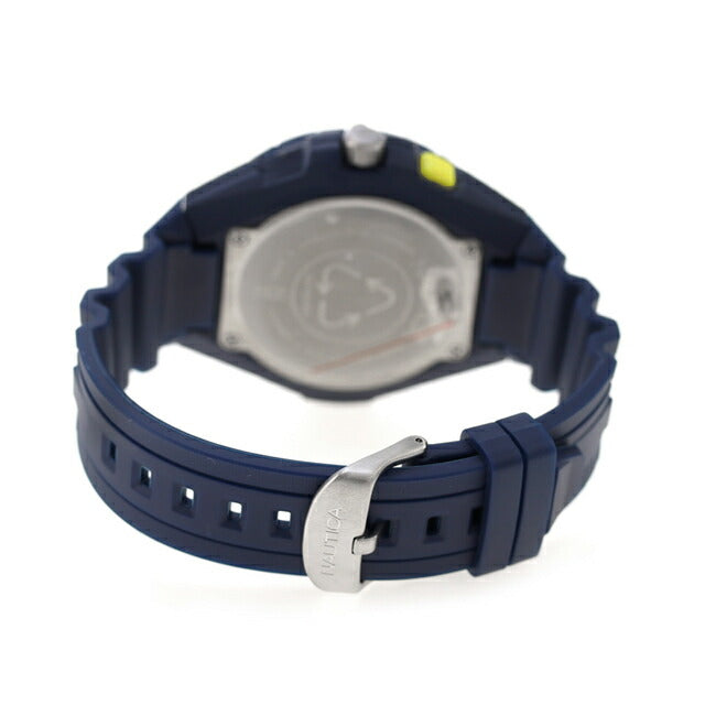 Nautica Colonad Bays Quartz观看品牌Nautica NAPCNS401模拟海军