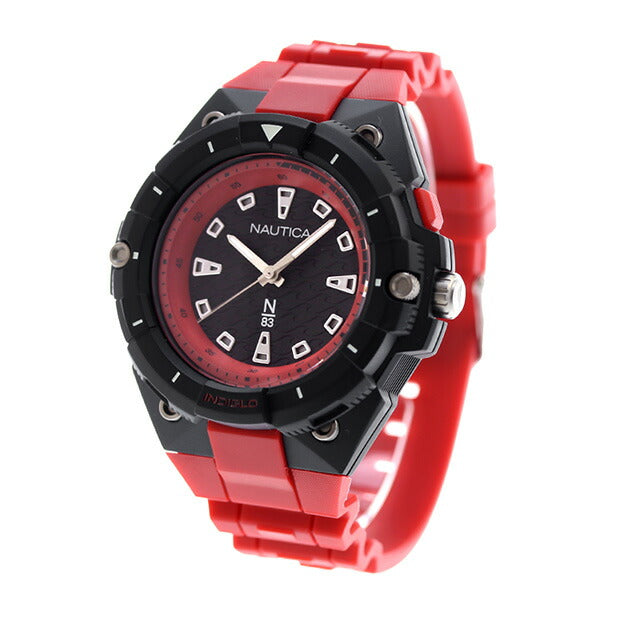 Northa Colonad Bay Tsuarts Watch Brand Men NAUTICA NAPCNS406 Analog Black Red Black