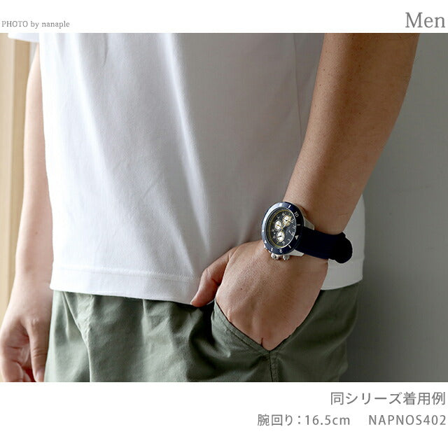 Nautica Noy Cawan Quartz观看Brand Men&