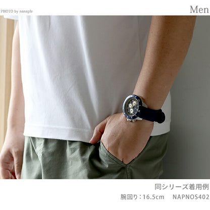 Nautica Noy Cawan Quartz观看Brand Men&