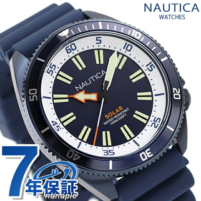 ノーティカ ノーティカヴィンテージ ソーラー 腕時計 ブランド メンズ NAUTICA NAPNVS403 アナログ ネイビー