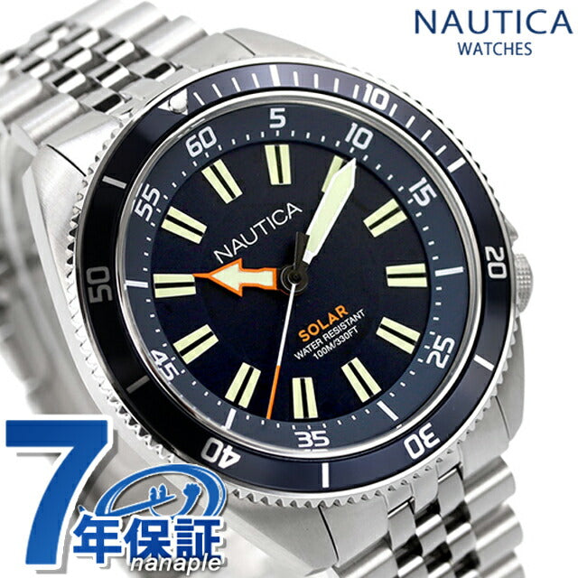 Nautica Note Cavintage Solar Watch Brand Men&