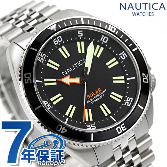 ノーティカ ノーティカヴィンテージ ソーラー 腕時計 ブランド メンズ NAUTICA NAPNVS405 アナログ ブラック 黒