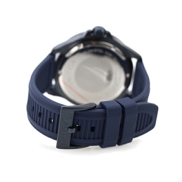 No Tika Nu Sea Tea Wind Rose Quartz Watch Brand Men NAUTICA NAPWRS401 Analog Black Navy Black