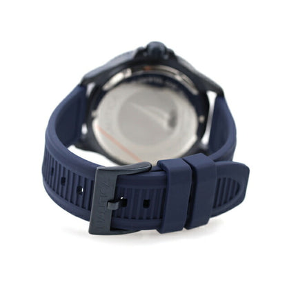 No Tika Nu Sea Tea Wind Rose Quartz Watch Brand Men NAUTICA NAPWRS401 Analog Black Navy Black