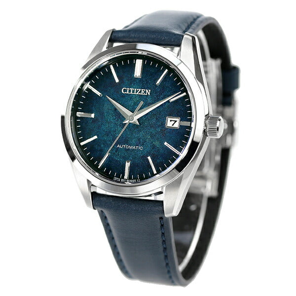 Citizen Collection Mechanical Silver Ginfoil Lacquer Dial Model Made in Japan Automatic Mechanical Men&