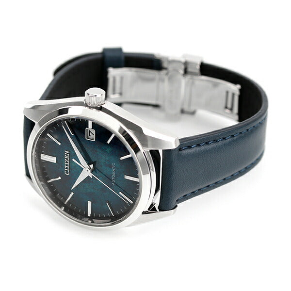 Citizen Collection Mechanical Silver Ginfoil Lacquer Dial Model Made in Japan Automatic Mechanical Men&