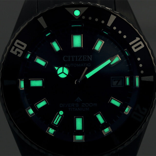 Citizen Premaster Divers Watch Titanium Marine Automatic Mechanical Watch Brand Men CITIZEN NB6021-68L