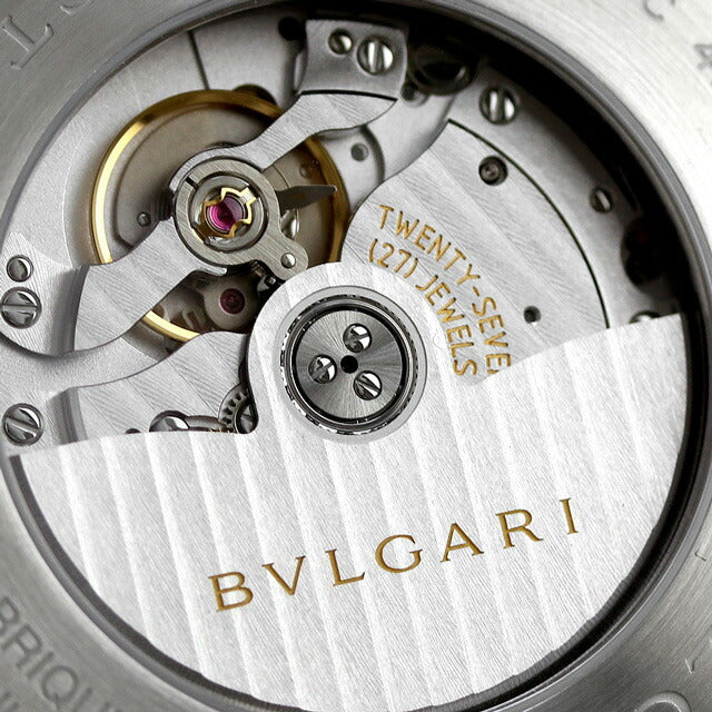 ブルガリ オクト ローマ 自動巻き 腕時計 ブランド メンズ BVLGARI OC41BSSD アナログ ブラック 黒 スイス製