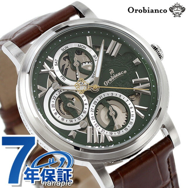 Orobianco Orakurashka Quartz观看品牌男士开放心Orobianco Or002-2 Analog