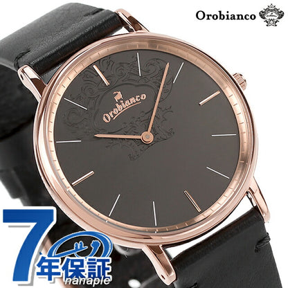 Orobianco semplicitus Quartz观看品牌Orobianco Or004-33模拟灰色黑色黑色