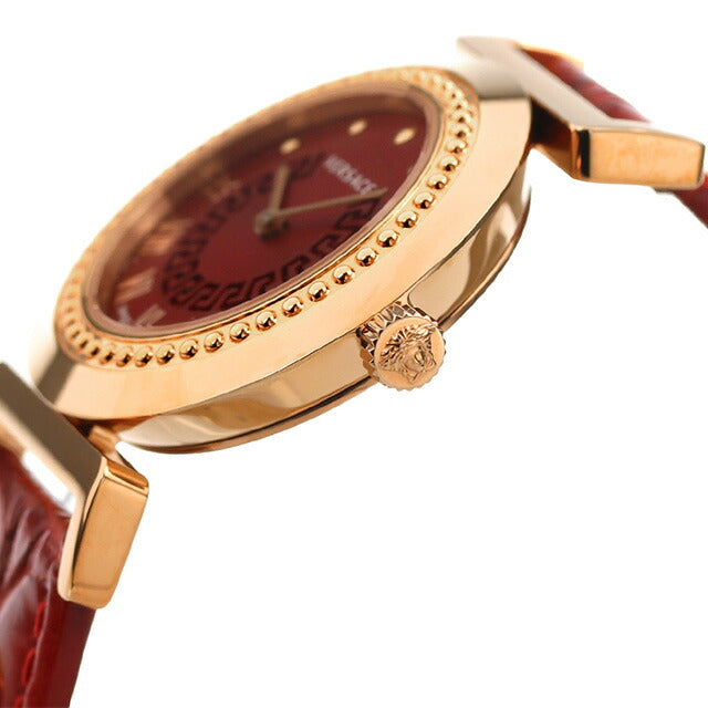 Versace Vanity Switzerland Ladies Watch Brand P5Q80D800S800 Red New