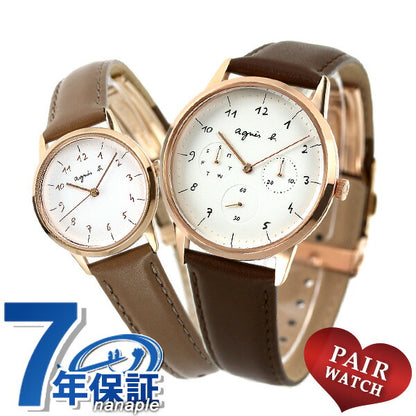 Pairwatch Couple Couple Agnes Bee Watch Men&